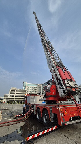 Vasai Virar Municipal Corporation Enhances Firefighting Capabilities with 64 Meter Turntable Ladder