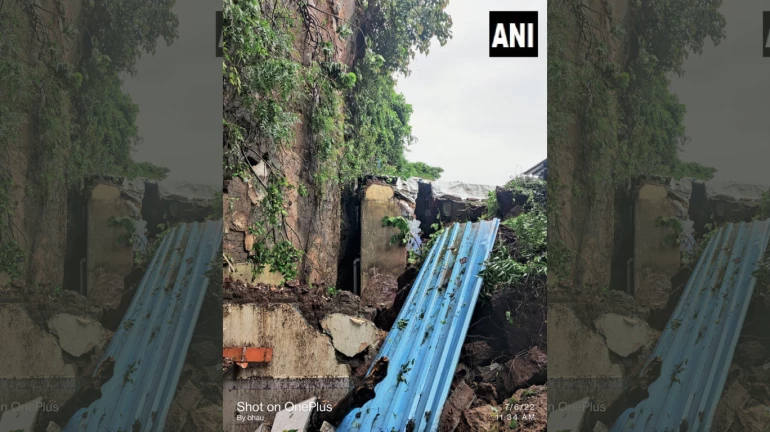 Mumbai Rains: 3 houses damaged, 3 people injured after landslide in Chunabhatti