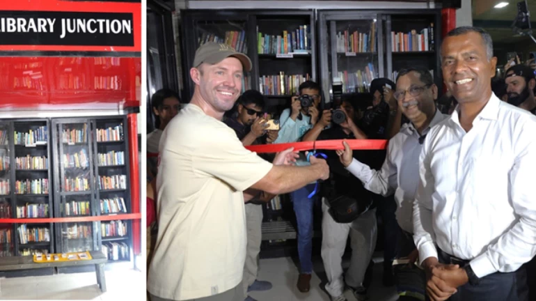 Mumbai gets first-of-its-kind free public library junction at Churchgate station Mumbai gets first-of-its-kind free public library junction at Churchgate station