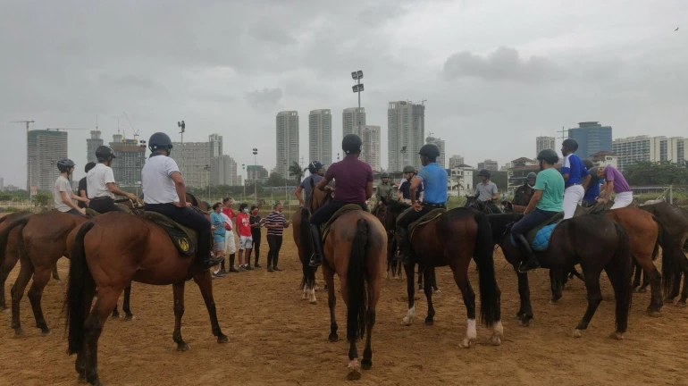 This club in Mumbai's Mahalaxmi Racecourse commence Monsoon games for physical, mental fitness amid COVID This club in Mumbai's Mahalaxmi Racecourse commence Monsoon games for physical, mental fitness amid COVID