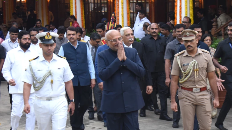 सी. पी. राधाकृष्णन ने महाराष्ट्र के नए राज्यपाल के रूप में शपथ ली सी. पी. राधाकृष्णन ने महाराष्ट्र के नए राज्यपाल के रूप में शपथ ली