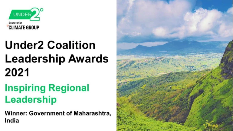 Maharashtra Receives Award from Under2 Coalition for Climate Action