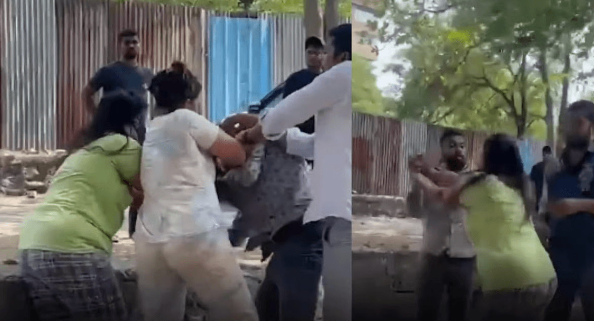 शिवसेना उबाठा नेते महेश कोटियाल यांच्यावर दोन महिलांचा हल्ला