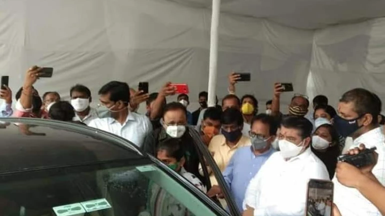 COVID-19 drive-in vaccination centre at Ghatkopar inaugurated COVID-19 drive-in vaccination centre at Ghatkopar inaugurated