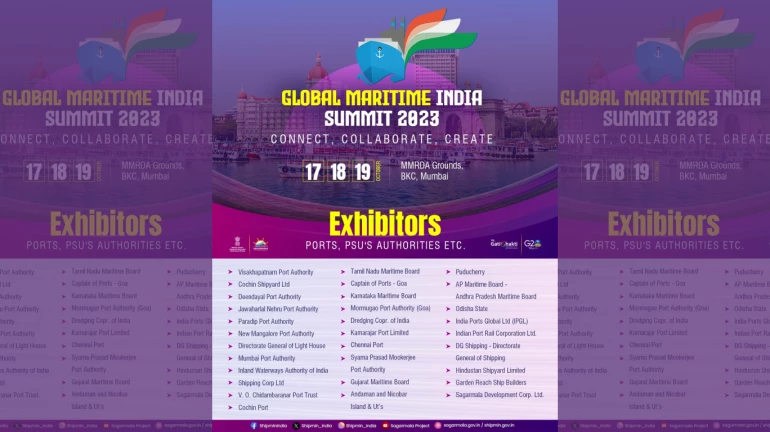 मुंबई-  17-19 अक्टूबर तक भारत के सबसे बड़े वैश्विक समुद्री शिखर सम्मेलन 2023 का आयोजन