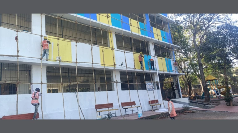 Mira Bhayandar civic school honoured with international green building award Mira Bhayandar civic school honoured with international green building award