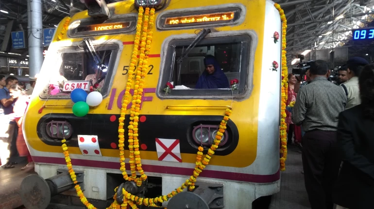 Mumbai Local News: CR introduces 1st EMU rake with renovated compartment for Senior Citizens Mumbai Local News: CR introduces 1st EMU rake with renovated compartment for Senior Citizens