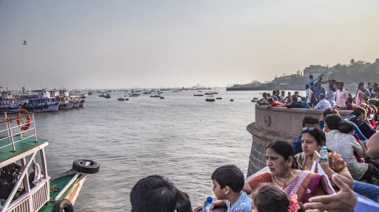 Environmentalists claim that the new wall has destroyed the Versova beach