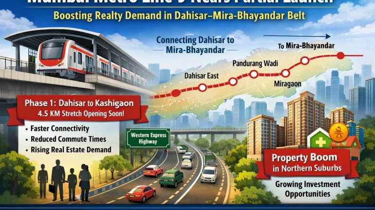 Mumbai Metro 9: Realty Demand in Dahisar–Mira-Bhayandar Belt Gets Boost With Its Nearing Partial Launch Mumbai Metro 9: Realty Demand in Dahisar–Mira-Bhayandar Belt Gets Boost With Its Nearing Partial Launch
