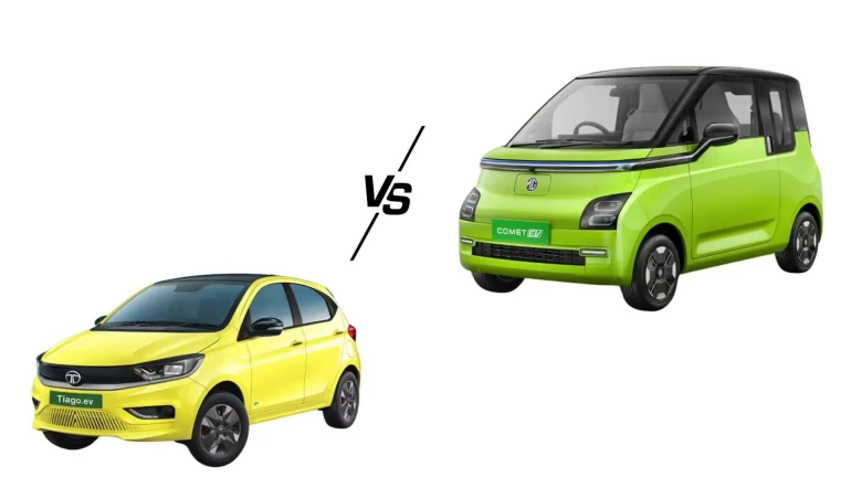 Exterior Design Comparison: MG Comet EV vs. Tata Tiago EV – Which Looks Better? Exterior Design Comparison: MG Comet EV vs. Tata Tiago EV – Which Looks Better?