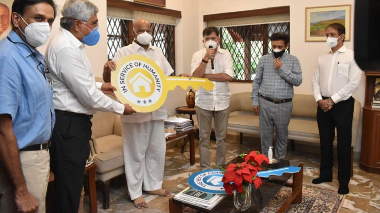 कर्करोग रुग्णांच्या नातेवाईकांसाठी म्हाडाकडून टाटा रूग्णालयाला १०० सदनिका कर्करोग रुग्णांच्या नातेवाईकांसाठी म्हाडाकडून टाटा रूग्णालयाला १०० सदनिका