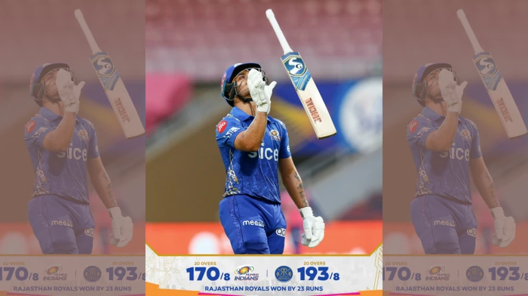 IPL 2022: "Score Could've Been Chased," says Sharma as MI Lose Its 2nd Game Of The Season