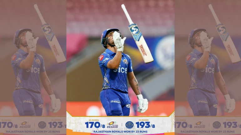IPL 2022: "Score Could've Been Chased," says Sharma as MI Lose Its 2nd Game Of The Season IPL 2022: "Score Could've Been Chased," says Sharma as MI Lose Its 2nd Game Of The Season