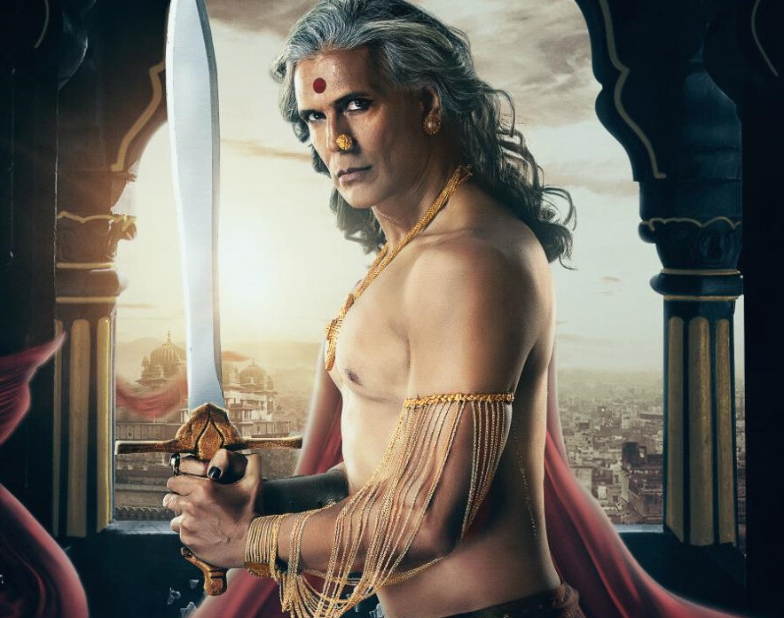 ’पौरशपुर' में मिलिंद सोमन का 'नोज़-रिंग और बिंदी' वाला लुक दर्शकों का खींच रहा है ध्यान