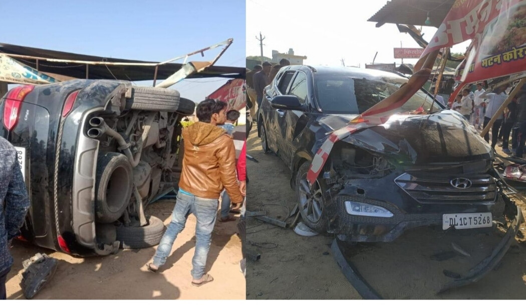 पूर्व भारतीय कप्तान मोहम्मद अजहरुद्दीन की कार हुई दुर्घटनाग्रस्त, बाल बाल बचे