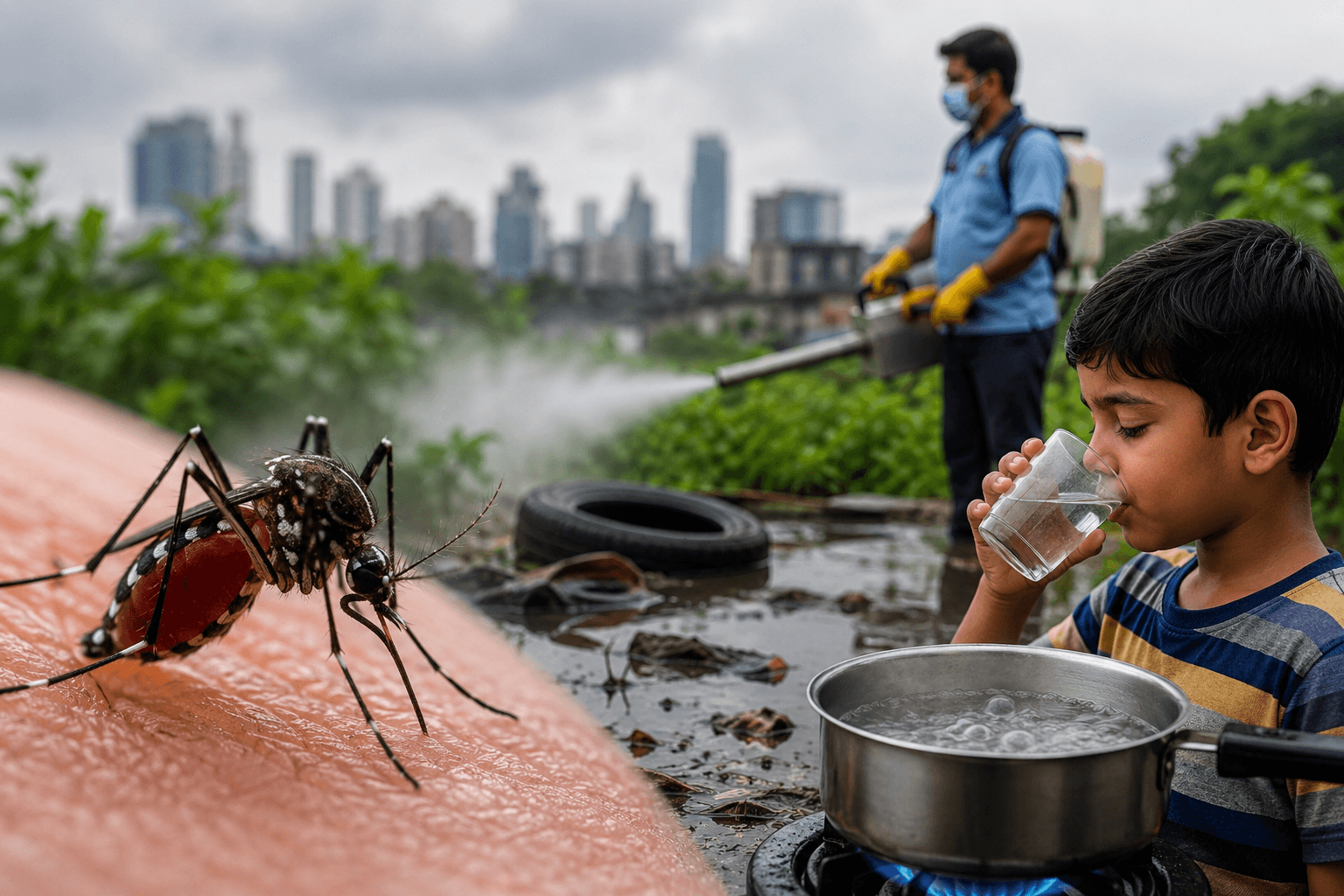Mumbai Monsoon Diseases: Malaria Cases See 11.39% Rise, BMC Finds 11,227 Dengue Breeding Sites