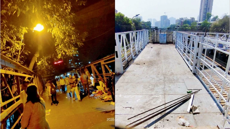 मुलुंड फूट ओव्हर ब्रिज आजपासून खुला, दुरुस्तीसाठी होता बंद मुलुंड फूट ओव्हर ब्रिज आजपासून खुला, दुरुस्तीसाठी होता बंद