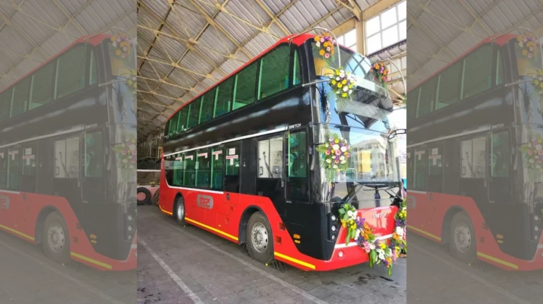 Indias first electric AC double-decker bus to run on Mumbai streets from today Indias first electric AC double-decker bus to run on Mumbai streets from today