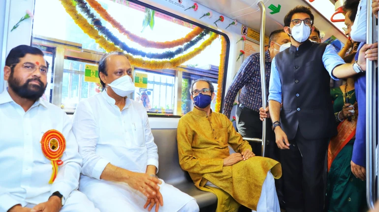 Mumbai: Nearly 75,000 Commuters Availed Newly Opened Metro Services In 2 days Mumbai: Nearly 75,000 Commuters Availed Newly Opened Metro Services In 2 days