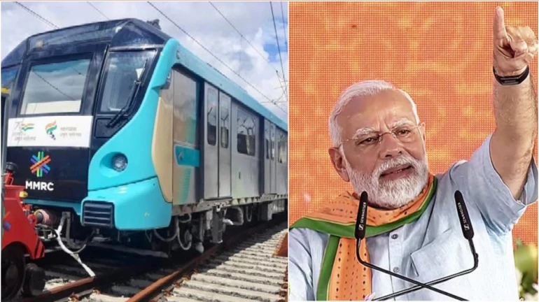 Mumbai: PM Narendra Modi Likely To Inaugurate First Phase of Metro 3 On Oct 4 Mumbai: PM Narendra Modi Likely To Inaugurate First Phase of Metro 3 On Oct 4