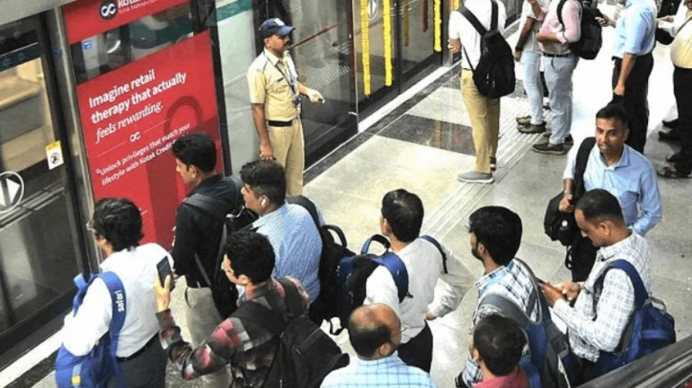Aarey-Cuffe Parade Metro 3: 1 million passengers travelled in a week, daily passenger count exceeds 1.5 lakh Aarey-Cuffe Parade Metro 3: 1 million passengers travelled in a week, daily passenger count exceeds 1.5 lakh