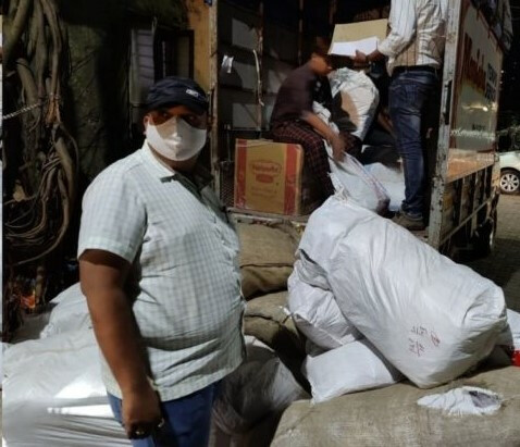 मुंबईच्या अॅन्टाॅप हिल परिसरात १२ लाखाचा गुटखा जप्त