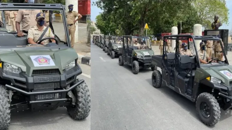 Mumbai Police gets 10 all-terrain vehicles for beach patrol