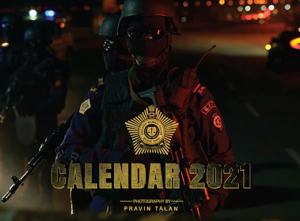 मुंबई पोलिसांचं '२०२१'चं कॅलेंडर