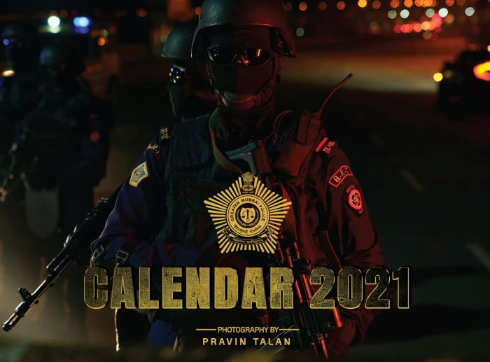 मुंबई पोलिसांचं '२०२१'चं कॅलेंडर