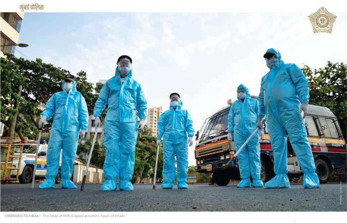 मुंबई पोलिसांचं '२०२१'चं कॅलेंडर