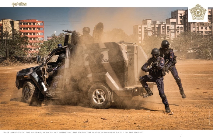 मुंबई पोलिसांचं '२०२१'चं कॅलेंडर