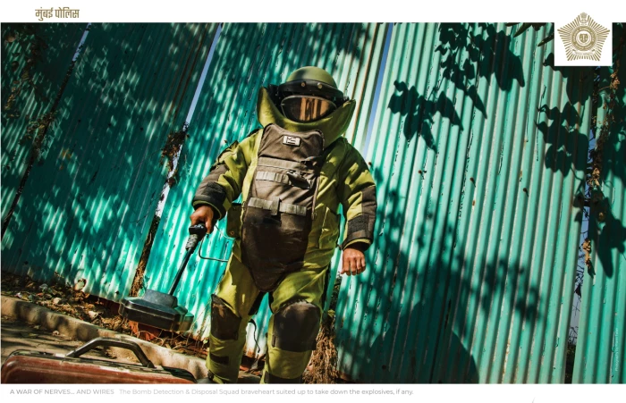 मुंबई पोलिसांचं '२०२१'चं कॅलेंडर