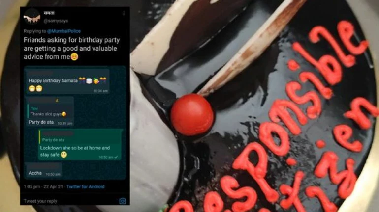 ...म्हणून पोलिसांनी तिला पाठवला वाढदिवसाचा केक