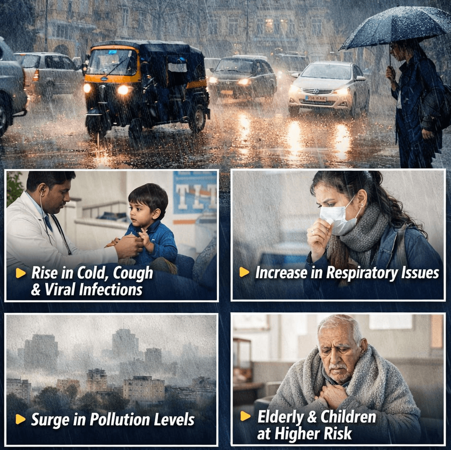 Unseasonal January Rains Raise Health Concerns Across Mumbai, Thane