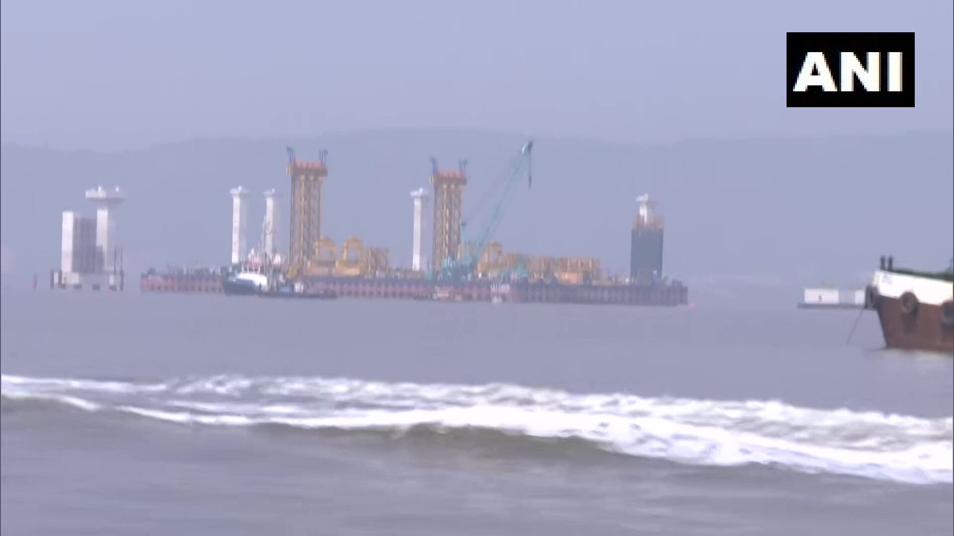 Mumbai Trans-Harbour Link: First Steel Span Launched