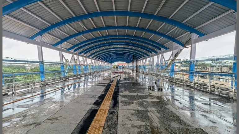 नालासोपारा स्थानकावर एलिव्हेटेड डेक सुरू नालासोपारा स्थानकावर एलिव्हेटेड डेक सुरू