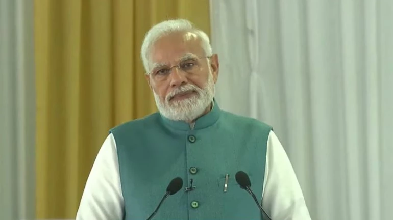 PM Modi felicitates CWG 2022 contingent as promised