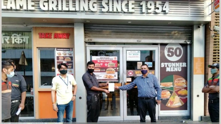 NMMC collects fine of over INR 3 crores from those violating COVID-19 norms NMMC collects fine of over INR 3 crores from those violating COVID-19 norms