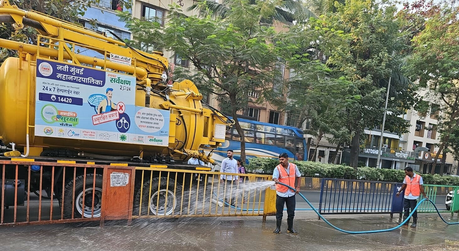 Navi Mumbai: NMMC launches a Deep Cleaning Drive To Reduce Air Pollution