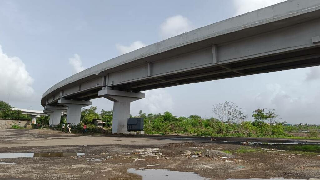 Navi Mumbai: Karal to Singapore Port flyover completed; Will open for traffic in August
