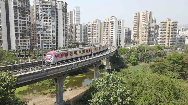 Mumbai Metro corridors marked with 2,500 painted pillars as per decided colour codes