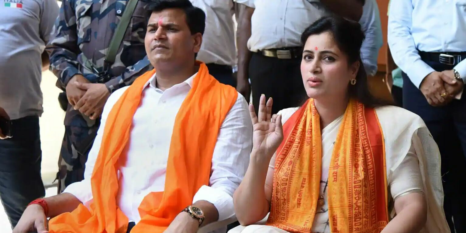 राणा दाम्पत्याला १४ दिवसांची न्यायालयीन कोठडी