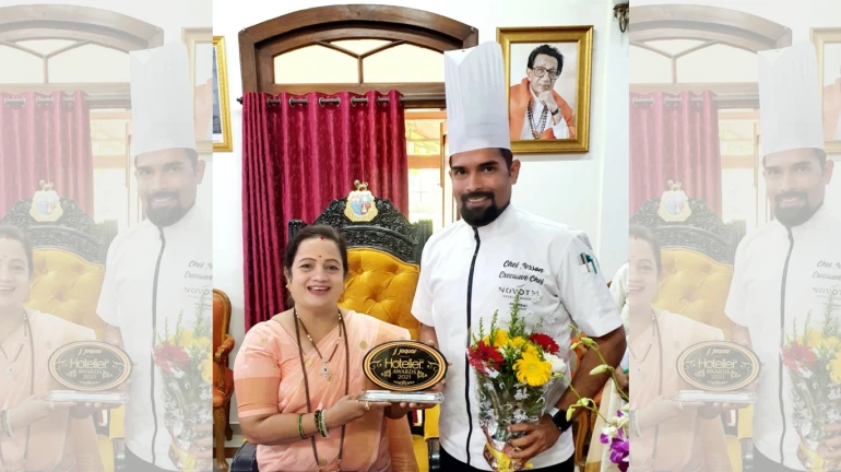 Mumbai: Mayor felicitates Novotel’s Executive Chef for his notable contribution in the culinary field