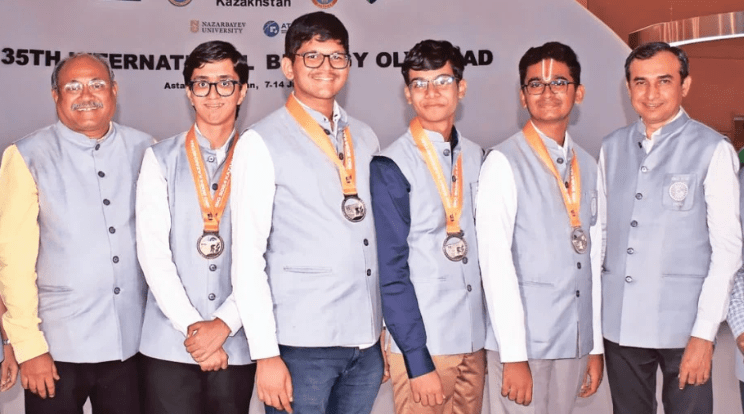 India wins four medals in the International Biology Olympiad