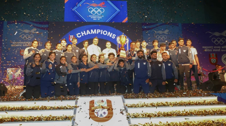 Maharashtra Olympic Games: Thane, Mumbai became dominant teams in swimming Maharashtra Olympic Games: Thane, Mumbai became dominant teams in swimming