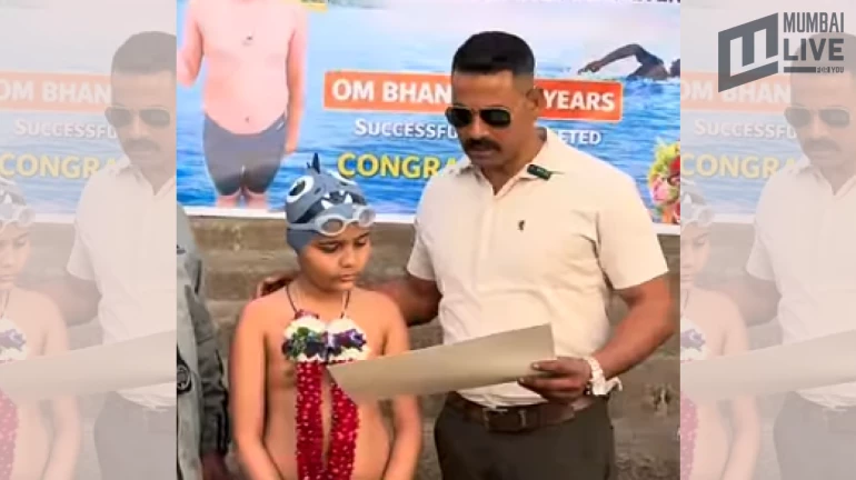 Eight-Year-Old Successfully Swims 17 Km in Arabian Sea Under Challenging Conditions Eight-Year-Old Successfully Swims 17 Km in Arabian Sea Under Challenging Conditions