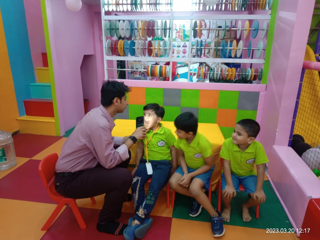World Oral Health Day: 90 Children Screened, Educated At Kharghar School
