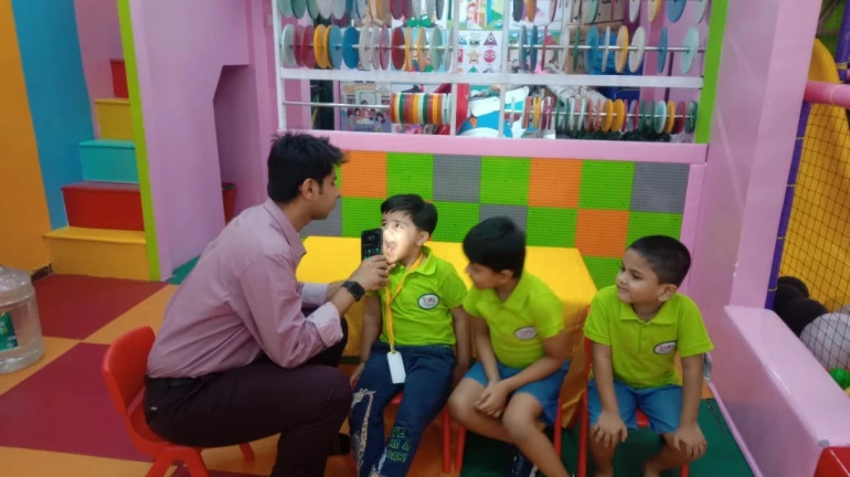World Oral Health Day: 90 Children Screened, Educated At Kharghar School