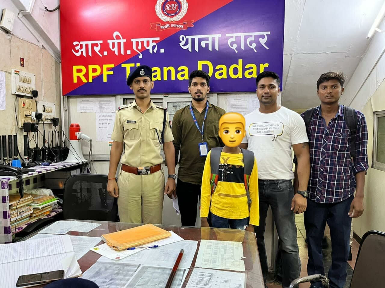 Missing orphan boy from UP reunited with Family by on-duty Panvel Loco Pilot