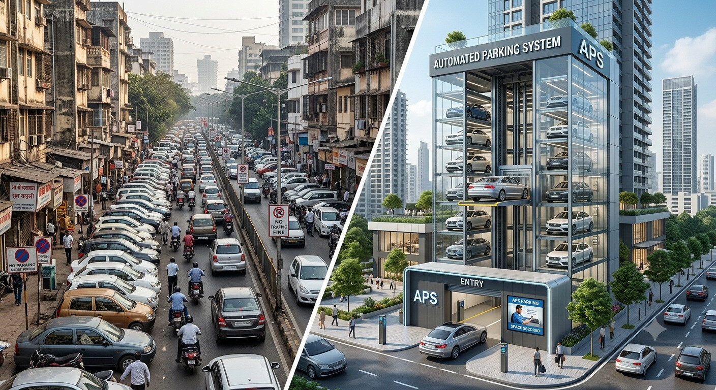 Mumbai’s Parking Crisis: Can Automated Parking Systems Be the Ultimate Solution?